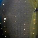 Cortina Esferas Navidad 2.8x1.9 m