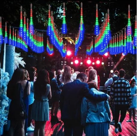 Luces de Navidad Meteorito