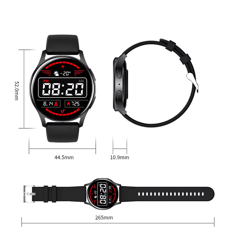 Smart Watch Reloj Metalico 6pro Sk15