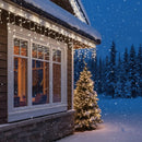 LUCES NAVIDAD CASCADA CORTINA 6 METROS