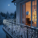 LUCES NAVIDAD CASCADA CORTINA 6 METROS